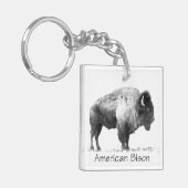 Porte-clés Bison américain (Devant gauche)