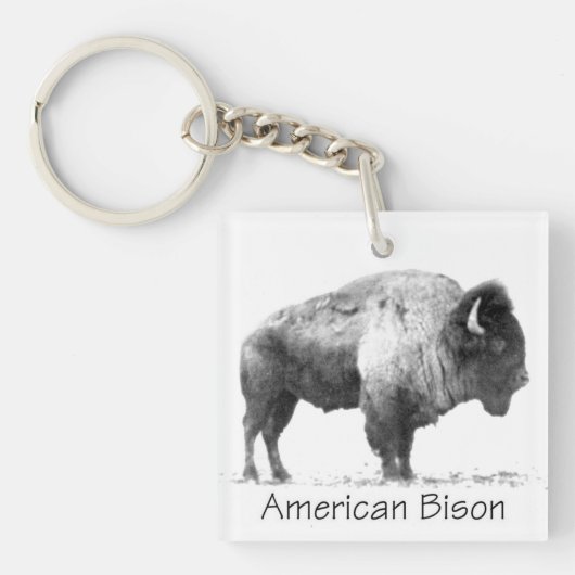 Porte-clés Bison américain (Devant)