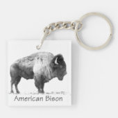 Porte-clés Bison américain (Dos)