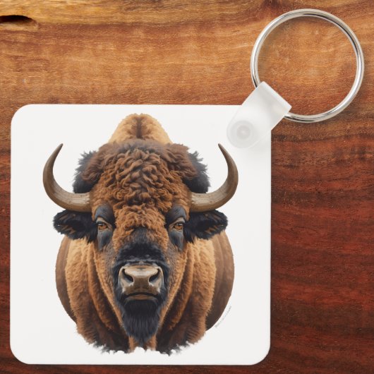 Porte-clés Bison / Buffalo (Verso)