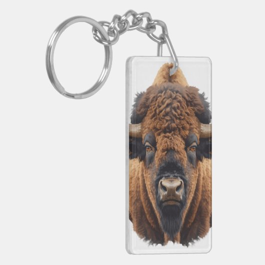 Porte-clés Bison / Buffalo (Devant gauche)