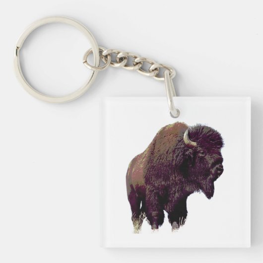 Porte-clés Bison Buffalo  (Devant)