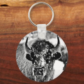 Porte-clés Bison de Yellowstone gelé (Recto)