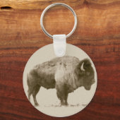 Porte-clés Bison des plaines (Recto)