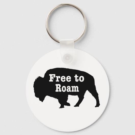 Porte-clés Bison libre de Roam (Recto)