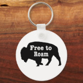 Porte-clés Bison libre de Roam (Recto)