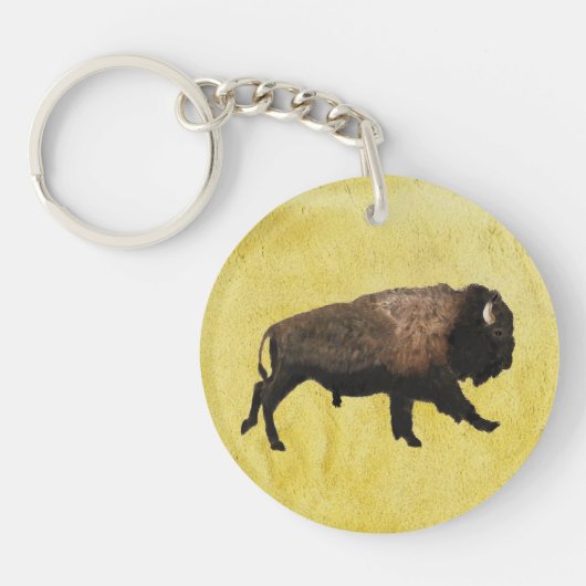 Porte-clés Bisons Galopants (Devant)
