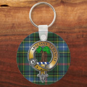 Porte-clés Bisset Tartan & Badge (Recto)