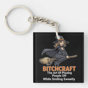 Porte-clés "BITCHCRAFT" Porte - clé de définition de mot am