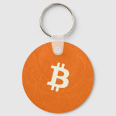 Porte-clés Bitcoin Classic Orange (Neurone) (Verso)