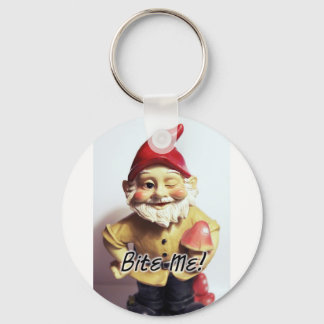 Porte-clés Bite Me Gnome