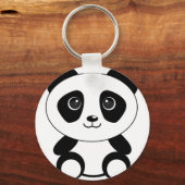 Porte-clés Bizarre d'ours de panda (Recto)