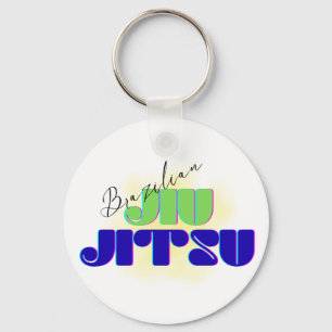 Porte-clés BJJ porte - clé - couleurs brésiliennes