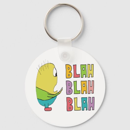 Porte-clés Bla Bla Bla (Recto)