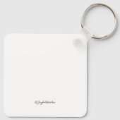 Porte-clés black and white sketch of Mountains (Dos)