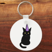 Porte-clés Black Cat Celebration  Keyring (Recto)