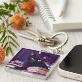 Porte-clés Black Cat of the Witch's Bookshop - Porte - clé (Devant Droit)