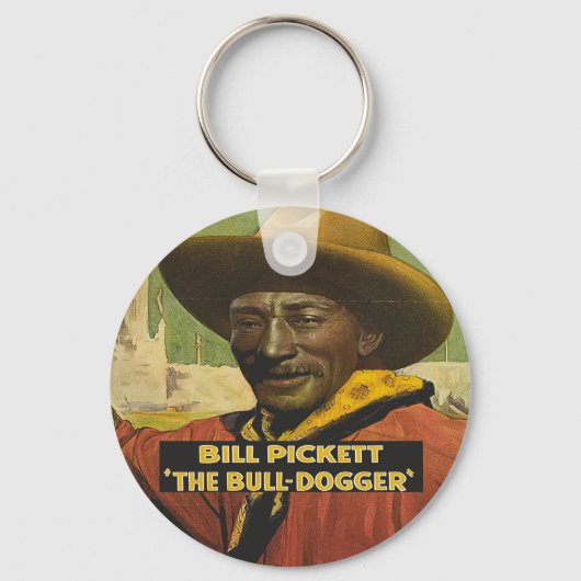 Porte-clés Black Cowboy Steer Dogger Porte - clé (Recto)