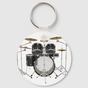 Porte-clés Black Drum Kit: