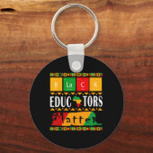 Porte-clés Black Educators Probleme Black History Moth Pride (Recto)