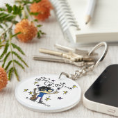 Porte-clés Black Hair Boy Rock Star (Devant Droit)