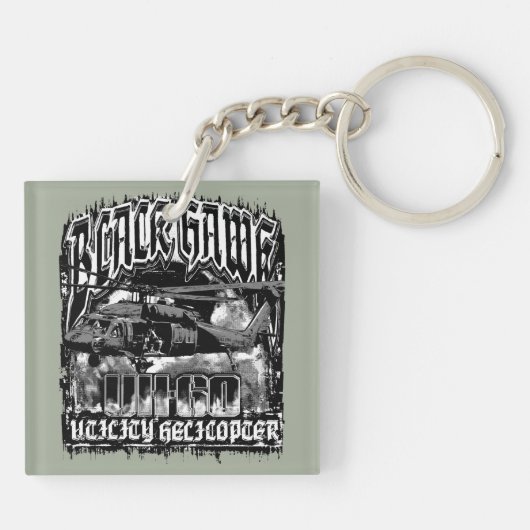 Porte-clés Black Hawk (Dos)