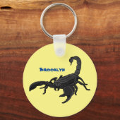Porte-clés Black hungry scorpion (Recto)