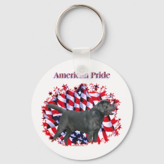 Porte-clés Black Lab American Pride Porte - clé (Recto)