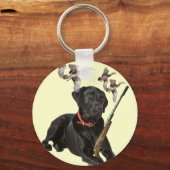 Porte-clés Black Lab chasse le Porte - clé (Recto)