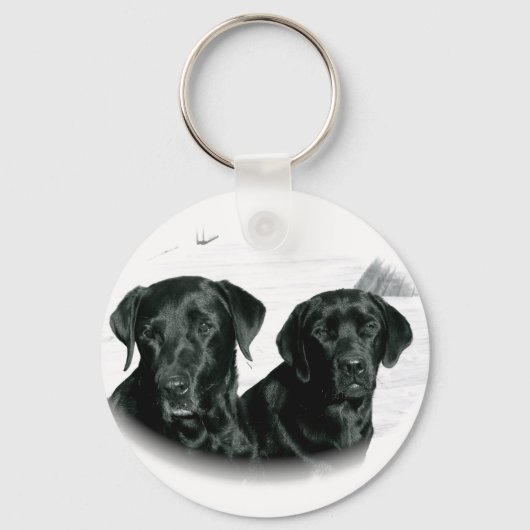Porte-clés Black Labs (Recto)