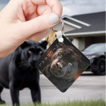 Porte-clés Black Leopard Big Cat Nom personnalisé<br><div class="desc">Cette conception peut être personnalisée dans la zone fournie en modifiant la photo et/ou le texte. Vous pouvez également le customiser en cliquant sur Personnaliser ce Modèle, puis en choisissant l'option cliquer pour customiser et supprimer ou modifier la couleur de l'arrière - plan, ajouter du texte, modifier la couleur ou...</div>