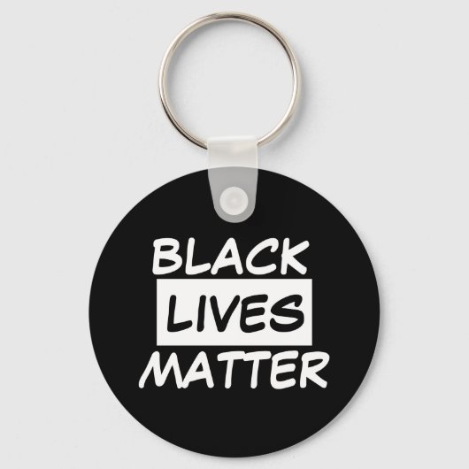 Porte-clés - BLACK LIVES MATTER (Recto)