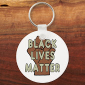 Porte-clés Black Lives Matter BLM (Recto)