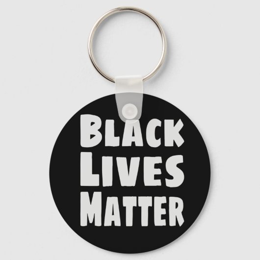 Porte-clés Black Lives Matter BLM (Recto)