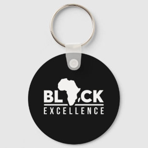 Porte-clés Black Lives Matter Excellence noire