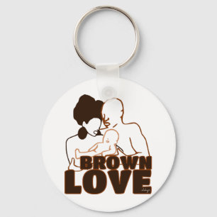 Porte-clés Black Love Brown Love