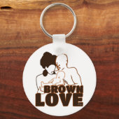 Porte-clés Black Love Brown Love (Recto)