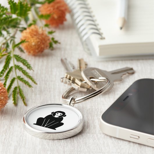 Porte-clés BLACK MONKEY (Côté)