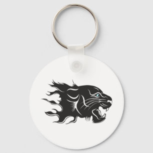 Porte-clés Black Panther Blue Eyes