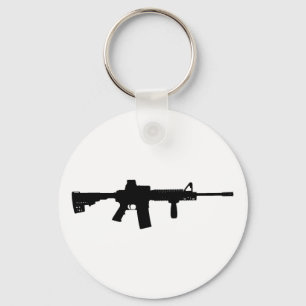 Porte-clés Black Rifle AR-15 de Phil's Art Online