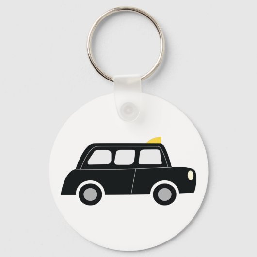 Porte-clés Black Taxi (Recto)