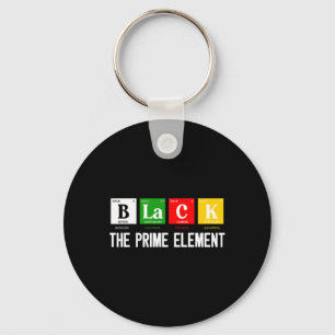 Porte-clés Black The Prime Element Mois de l'histoire des Noi