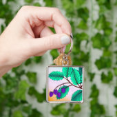 Porte-clés Blackberries sur une branche (main)