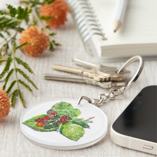 Porte-clés BlackBerry (Devant Droit)