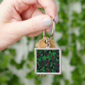Porte-clés Blackberry sur gris foncé (main)