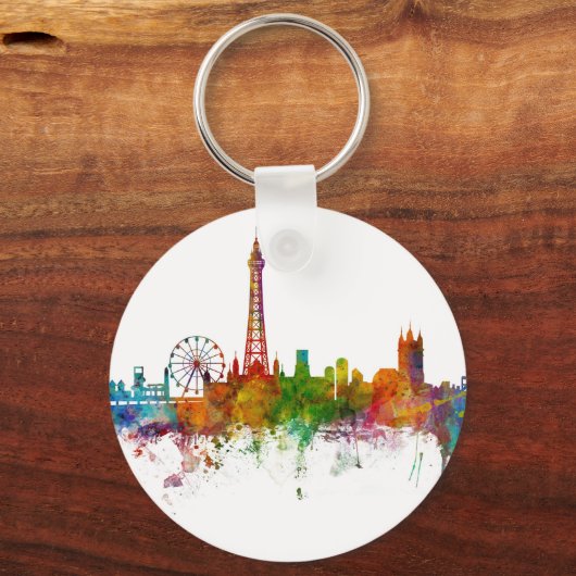 Porte-clés Blackpool England (Recto)