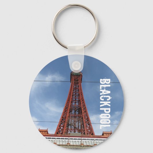 Porte-clés Blackpool Tower And Day Sky (Recto)