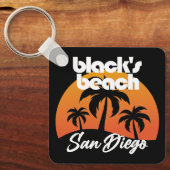 Porte-clés Black's Beach, San Diego (Recto)