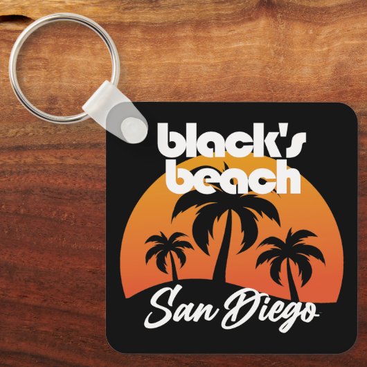 Porte-clés Black's Beach, San Diego (Recto)