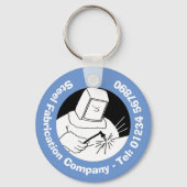 Porte-clés Blacksmiths & Welders Fabrication et soudure en ac (Recto)